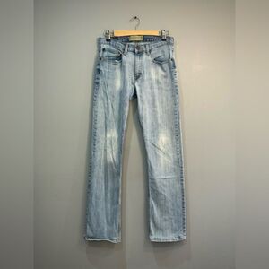 Men’s Wrangler Straight Fit Flex Jeans Size 29x32 VGUC